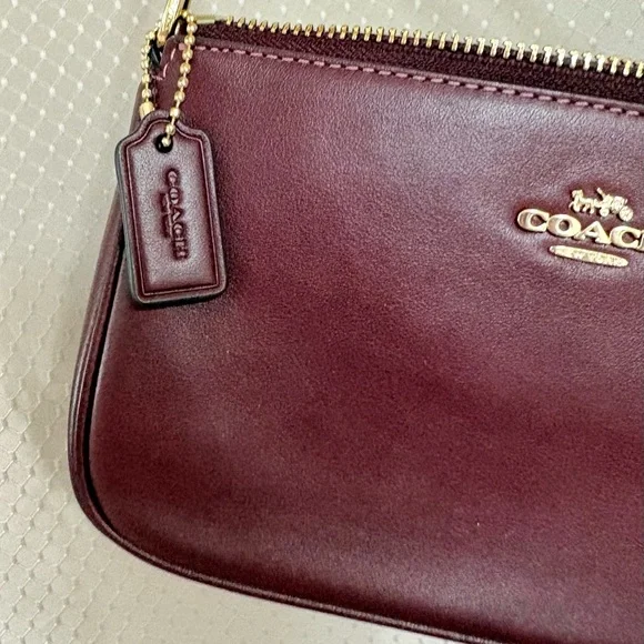 Coach Nolita Maroon Leather - Picture 3 of 4